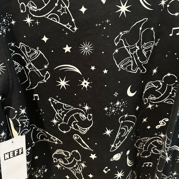 Neff Disney Fantasia Collection Night Sky Crew Sweatshirt - Picture 4 of 5